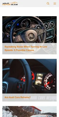 Anteprima del sito Your Motor Guide, media di Stati Uniti per articoli sponsorizzati