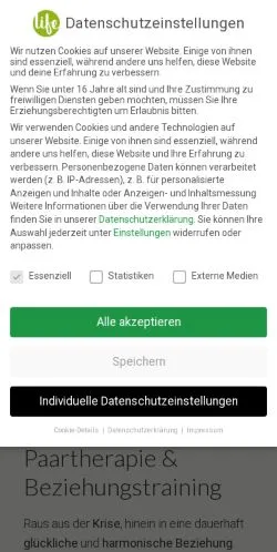 Anteprima del sito Lebensidealisten, media di Germania per articoli sponsorizzati