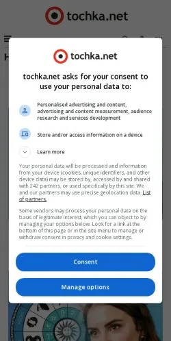 Anteprima del sito Lady Portal, media di Russia per articoli sponsorizzati