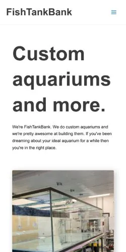 Podgląd witryny Fishtankbank, medium z kraju Stany Zjednoczone do artykułów sponsorowanych