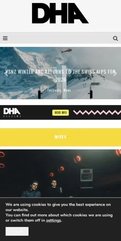 Podgląd witryny Deep House Amsterdam, medium z kraju Stany Zjednoczone do artykułów sponsorowanych