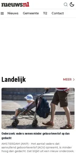 Anteprima del sito Wierden Nieuws, media di Paesi Bassi per articoli sponsorizzati