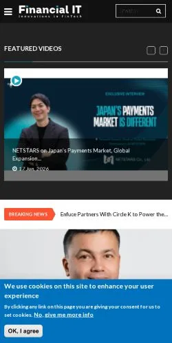 Aperçu du site Financial IT, média de États-Unis pour articles sponsorisés