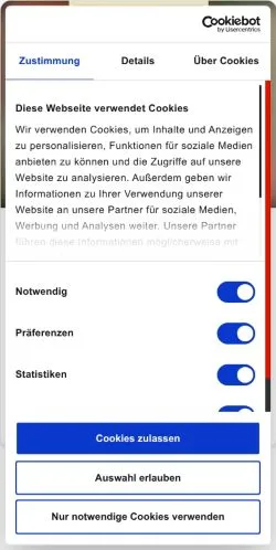 Aperçu du site Schwulissimo, média de Allemagne pour articles sponsorisés