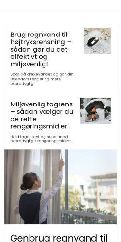 Anteprima del sito algehuset.dk, media di Danimarca per articoli sponsorizzati