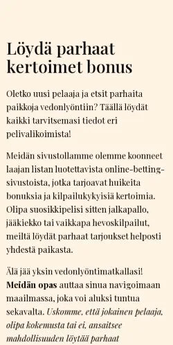 Podgląd witryny avausveto.fi, medium z kraju Finlandia do artykułów sponsorowanych