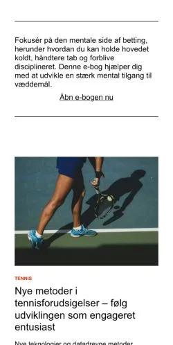 Anteprima del sito betkings.dk, media di Danimarca per articoli sponsorizzati