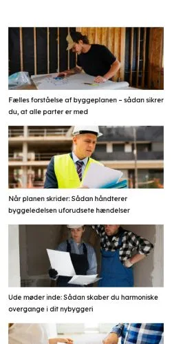 Anteprima del sito byggeskitse.dk, media di Danimarca per articoli sponsorizzati