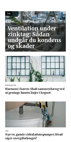 Anteprima del sito bygogliv.dk, media di Danimarca per articoli sponsorizzati