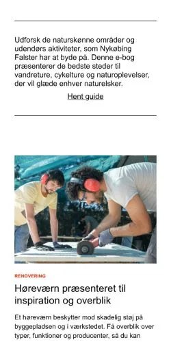 Anteprima del sito falsterfokus.dk, media di Danimarca per articoli sponsorizzati