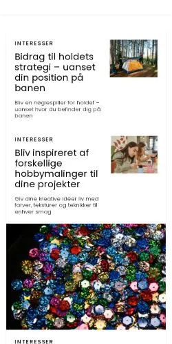 Anteprima del sito familietavlen.dk, media di Danimarca per articoli sponsorizzati