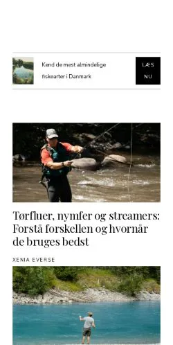 Aperçu du site fiskefar.dk, média de Danemark pour articles sponsorisés