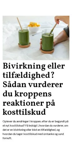 スポンサード記事向けのデンマークメディア、flerevitaminer.dkのサイトプレビュー