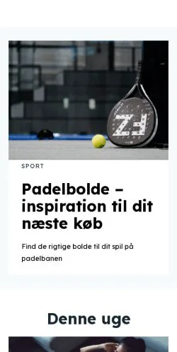 スポンサード記事向けのデンマークメディア、frederikshavntid.dkのサイトプレビュー