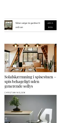 Anteprima del sito gardinlandet.dk, media di Danimarca per articoli sponsorizzati
