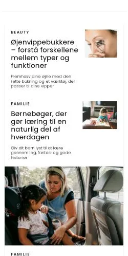 Anteprima del sito greveliv.dk, media di Danimarca per articoli sponsorizzati