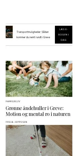 Podgląd witryny grevenyt.dk, medium z kraju Dania do artykułów sponsorowanych