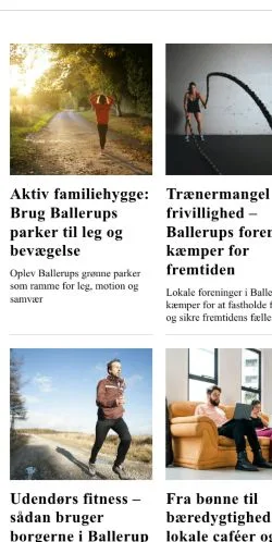 Anteprima del sito heleballerup.dk, media di Danimarca per articoli sponsorizzati