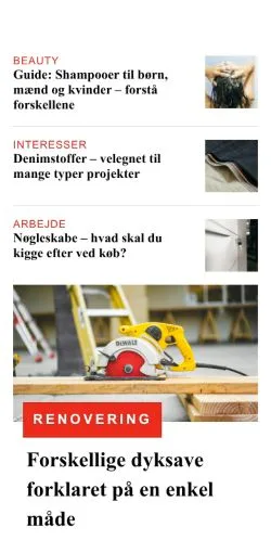 Anteprima del sito hilleroedviden.dk, media di Danimarca per articoli sponsorizzati