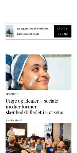 Anteprima del sito horsenstidende.dk, media di Danimarca per articoli sponsorizzati