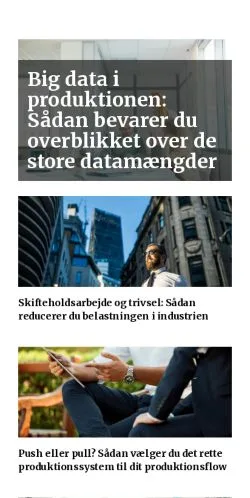 Anteprima del sito industribladet.dk, media di Danimarca per articoli sponsorizzati