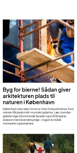 Anteprima del sito koebenhavn365.dk, media di Danimarca per articoli sponsorizzati