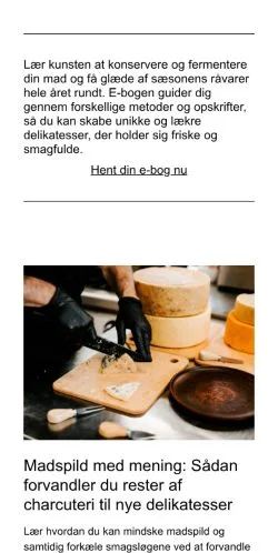 Anteprima del sito lokaldelikatesse.dk, media di Danimarca per articoli sponsorizzati