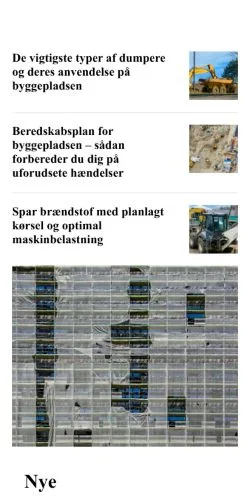 Anteprima del sito maskinensmagasin.dk, media di Danimarca per articoli sponsorizzati
