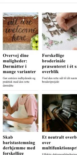 Anteprima del sito oesterbrolivet.dk, media di Danimarca per articoli sponsorizzati