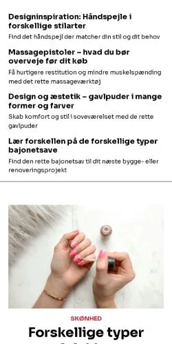 Anteprima del sito ringstednyt.dk, media di Danimarca per articoli sponsorizzati