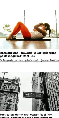 Anteprima del sito roskildeliv.dk, media di Danimarca per articoli sponsorizzati