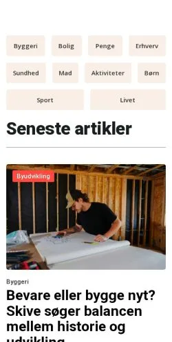 Anteprima del sito skiveliv.dk, media di Danimarca per articoli sponsorizzati