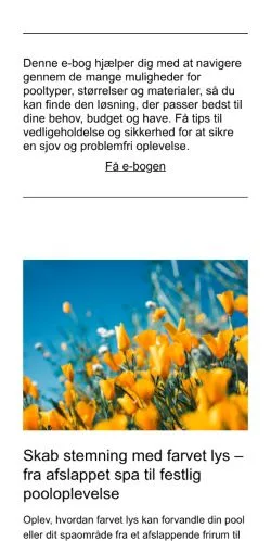 Aperçu du site spabolig.dk, média de Danemark pour articles sponsorisés
