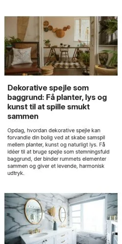 Podgląd witryny spejlspot.dk, medium z kraju Dania do artykułów sponsorowanych