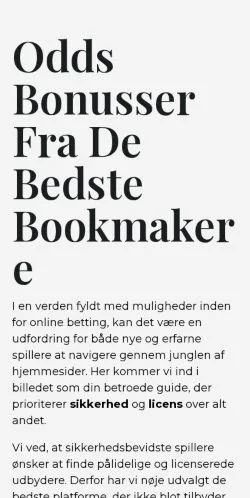 Sponsorlu makaleler için Danimarka medyası tipperne.dk sitesinin önizlemesi