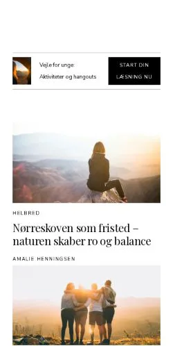 Podgląd witryny vejleposten.dk, medium z kraju Dania do artykułów sponsorowanych