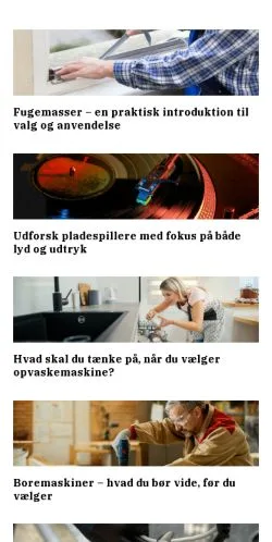 Anteprima del sito villaguide.dk, media di Danimarca per articoli sponsorizzati
