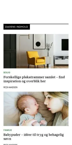 Anteprima del sito voresholstebro.dk, media di Danimarca per articoli sponsorizzati