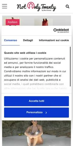 Forhåndsvisning af Not Only Twenty, medie fra Italien til sponsorerede artikler