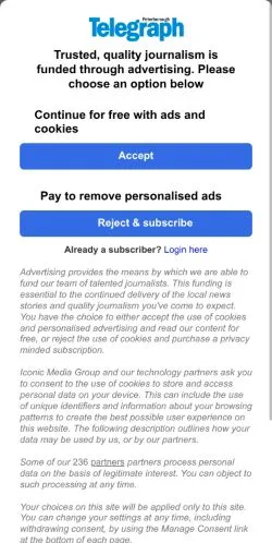 Anteprima del sito Peterborough Telegraph, media di Regno Unito per articoli sponsorizzati