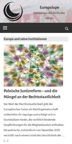 Anteprima del sito Europalupe, media di Germania per articoli sponsorizzati