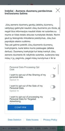 スポンサード記事向けのアメリカ合衆国メディア、Indeliaiのサイトプレビュー