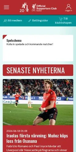 Forhåndsvisning af LFC, medie fra Sverige til sponsorerede artikler