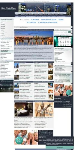 Podgląd witryny Dein Rhein-Main, medium z kraju Niemcy do artykułów sponsorowanych