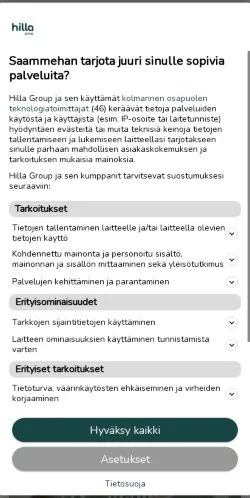 Anteprima del sito Keskipohjanmaa, media di Finlandia per articoli sponsorizzati