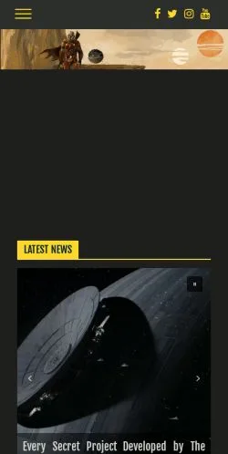 Anteprima del sito Star Wars News Net, media di Stati Uniti per articoli sponsorizzati