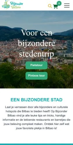 스폰서 기사용 네덜란드 매체 Bijzonder Bilbao 사이트 미리보기