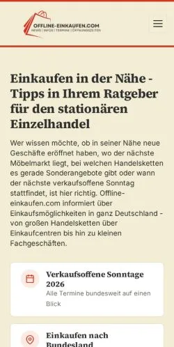 Forhåndsvisning af Einkaufen In Deutschland, medie fra Tyskland til sponsorerede artikler