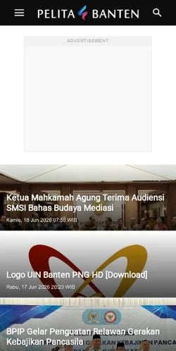 Podgląd witryny Pelita Banten, medium z kraju Indonezja do artykułów sponsorowanych