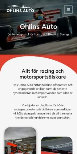 Forhåndsvisning af Ohlins Auto, medie fra Sverige til sponsorerede artikler